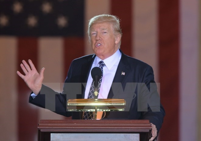 Tổng thống Mỹ Donald Trump. (Nguồn: AFP/TTXVN)