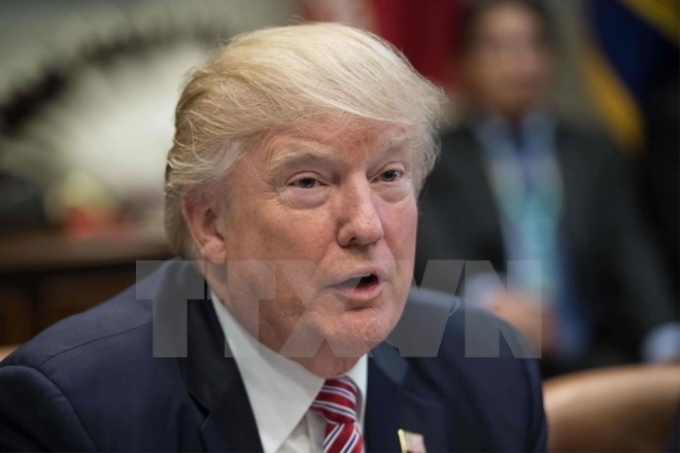 Tổng thống Mỹ Donald Trump. (Nguồn: AFP/TTXVN)