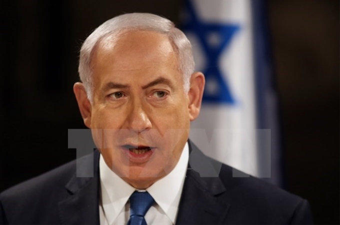 Thủ tướng Israel Benjamin Netanyahu. (Nguồn: EPA/TTXVN)