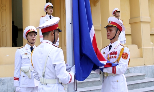 Lễ Thượng cờ ASEAN tại Hà Nội