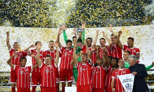 Bayern Munich giành Siêu cúp Đức sau màn "đấu súng" căng thẳng