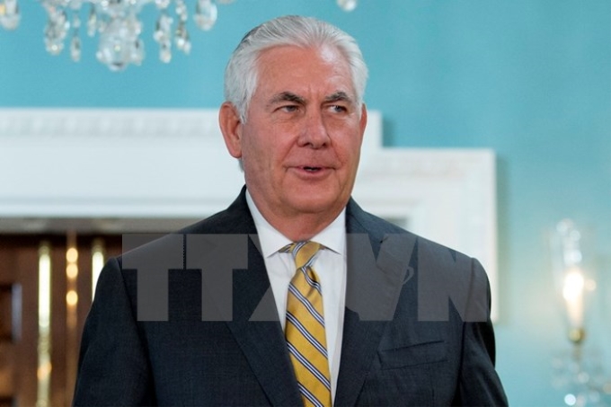 Ngoại trưởng Mỹ Rex Tillerson. (Nguồn: EPA/TTXVN)