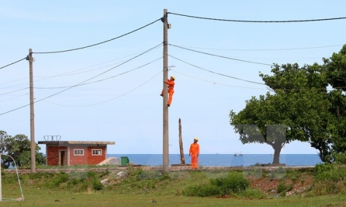 Quảng Trị tiếp nhận hệ thống điện trên đảo Cồn Cỏ