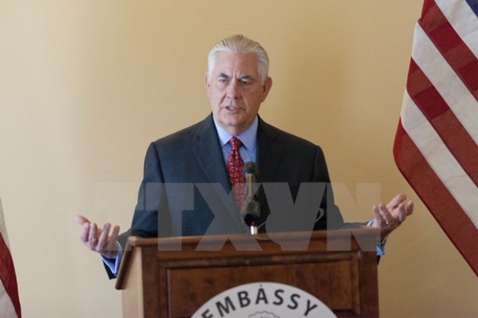 Ngoại trưởng Mỹ Rex Tillerson. (Nguồn: EPA/TTXVN)