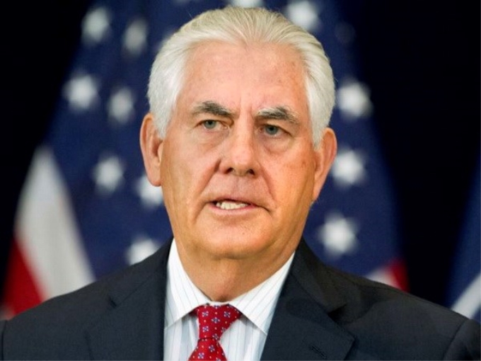 Bộ trưởng Ngoại giao Mỹ Rex Tillerson. (Nguồn: AP)