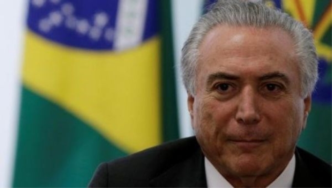 Tổng thống Brazil Michel Temer. (Nguồn: TeleSUR)