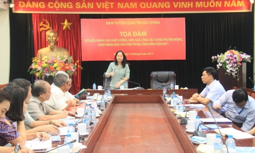 "Đổi mới, nâng cao chất lượng, hiệu quả công tác tuyên truyền miệng, hoạt động báo cáo viên trong tình hình hiện nay"