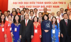 Ðại hội đại biểu toàn quốc lần thứ X Hội Chữ thập đỏ Việt Nam, nhiệm kỳ 2017-2022