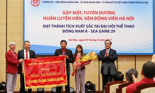 Hà Nội tuyên dương HLV, VĐV đạt thành tích tại SEA Games 29