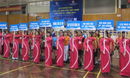 167 tay vợt tranh Cúp Bóng bàn Hội Nhà báo Việt Nam