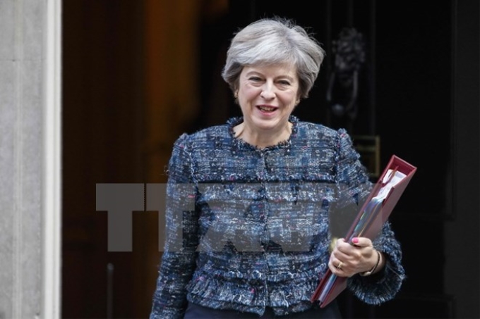 Thủ tướng Anh Theresa May. (Nguồn: AFP/TTXVN)