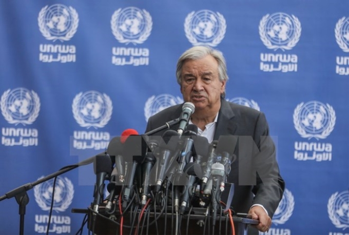 Tổng Thư ký Liên hợp quốc Antonio Guterres. (Nguồn: THX/TTXVN)