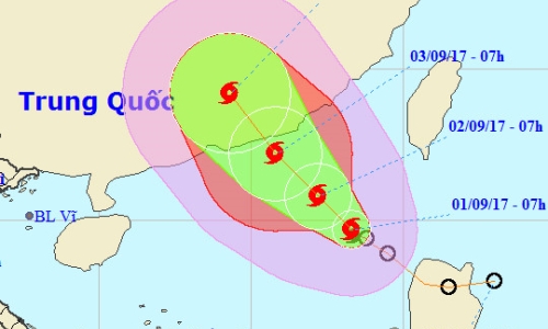Thông tin tiếp về cơn bão số 8