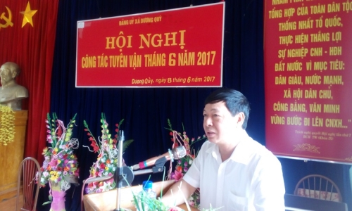 Lào Cai: Công tác tuyên vận góp phần xây dựng nông thôn mới và văn minh đô thị