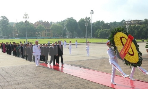 Lãnh đạo Đảng, Nhà nước viếng Lăng Bác nhân kỷ niệm Quốc khánh