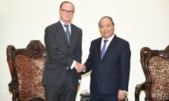 Thủ tướng Nguyễn Xuân Phúc tiếp Đại sứ Áo tới chào từ biệt