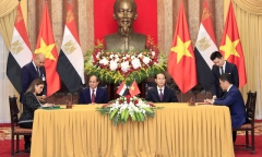 Thông cáo báo chí chung về chuyến thăm cấp Nhà nước đến Việt Nam của Tổng thống Ai Cập