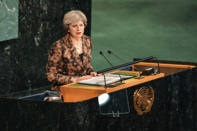 Thủ tướng Anh Theresa May. (Nguồn: THX/TTXVN)