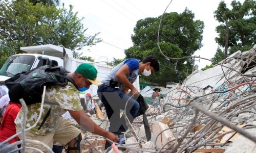 Số người thiệt mạng trong vụ động đất tại Mexico lên tới 273 người