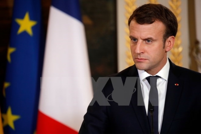 Tổng thống Pháp Emmanuel Macron. (Nguồn: AFP/TTXVN)