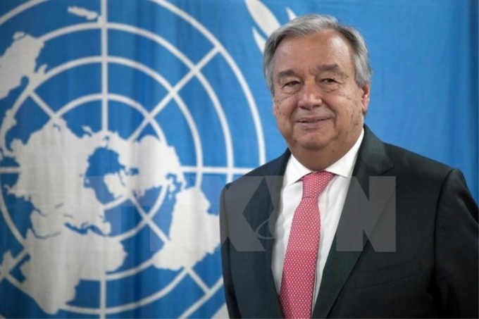 Tổng Thư ký Liên hợp quốc Antonio Guterres. (Nguồn: AFP/TTXVN)