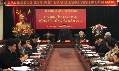 Nâng cao chất lượng Chương trình “Nghiên cứu lý luận chính trị giai đoạn 2016-2020”