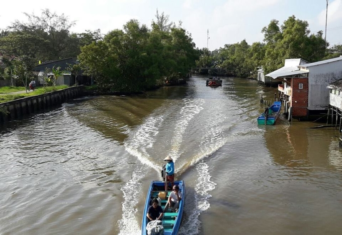 Kênh Bác Hồ ở Kiên Giang