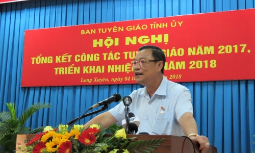 An Giang: Cần dự báo đúng tình hình và bám sát yêu cầu nhiệm vụ chính trị của địa phương, của ngành Tuyên giáo