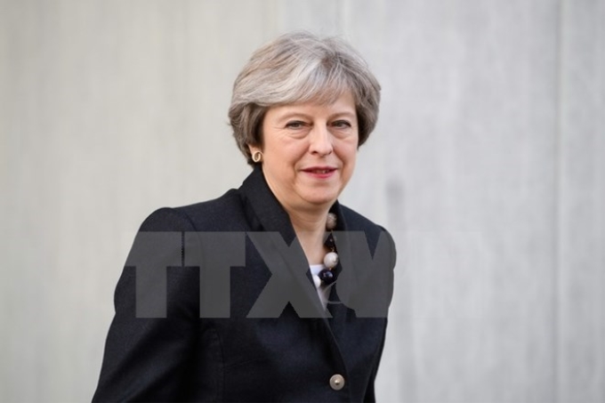 Thủ tướng Anh Theresa May. (Nguồn: AFP/TTXVN)