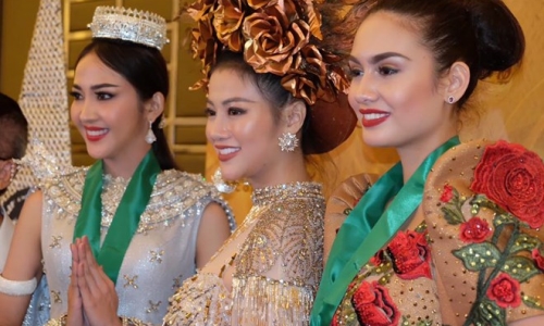 Đại diện Việt Nam thắng phần thi trang phục dân tộc Miss Earth 2018