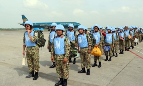 Lực lượng gìn giữ hòa bình Việt Nam lên đường sang Nam Sudan đợt 2