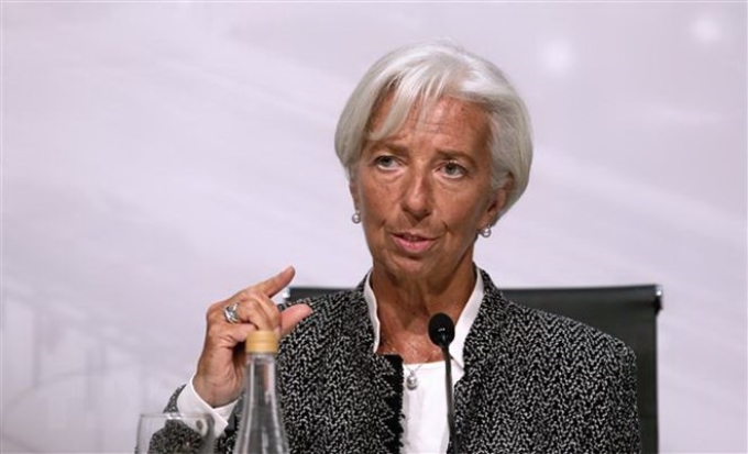 Tổng Giám đốc IMF Christine Lagarde. (Nguồn: AFP/TTXVN)