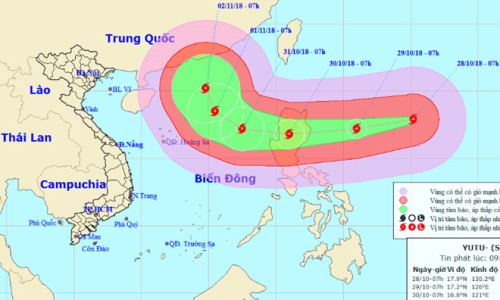 Các tỉnh, thành phố ven biển từ Quảng Ninh đến Khánh Hoà chủ động ứng phó với siêu bão gần Biển Đông