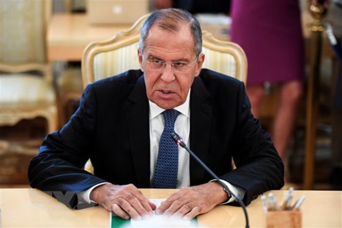 Ngoại trưởng Nga Sergei Lavrov. (Nguồn: AFP/TTXVN)