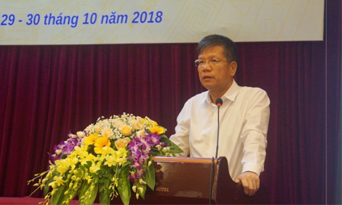 Phó Tổng Giám đốc BHXH Việt Nam phát biểu tại hội thảo