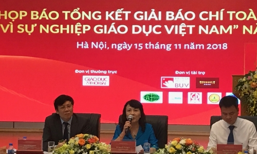 43 tác phẩm đạt Giải Báo chí toàn quốc "Vì sự nghiệp Giáo dục Việt Nam"