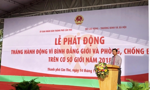 Phát động Tháng hành động vì bình đẳng giới và phòng, chống bạo lực