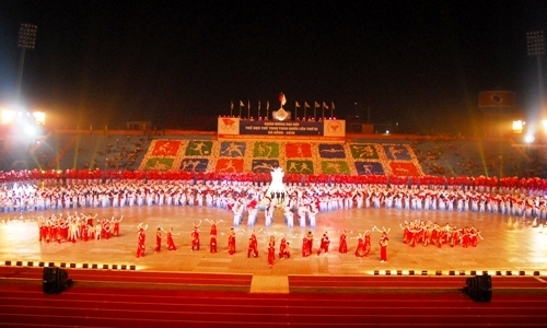 7.400 vận động viên tham gia thi đấu tại Đại hội Thể thao toàn quốc lần thứ VIII