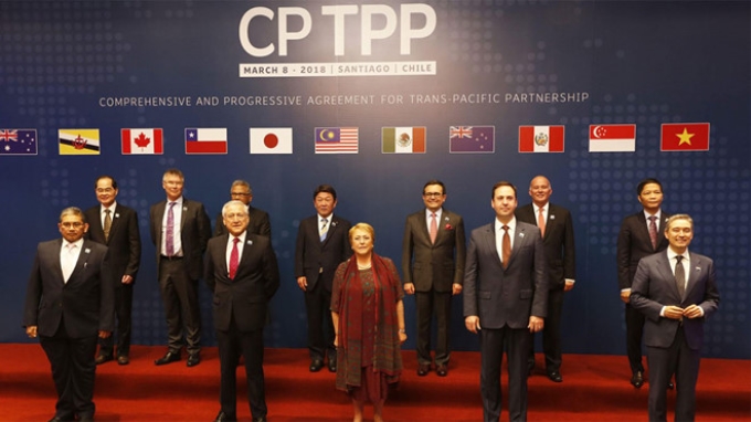 Hiệp định TPP-11 dự kiến sẽ có hiệu lực từ tháng 12/2018. (Ảnh: Getty)