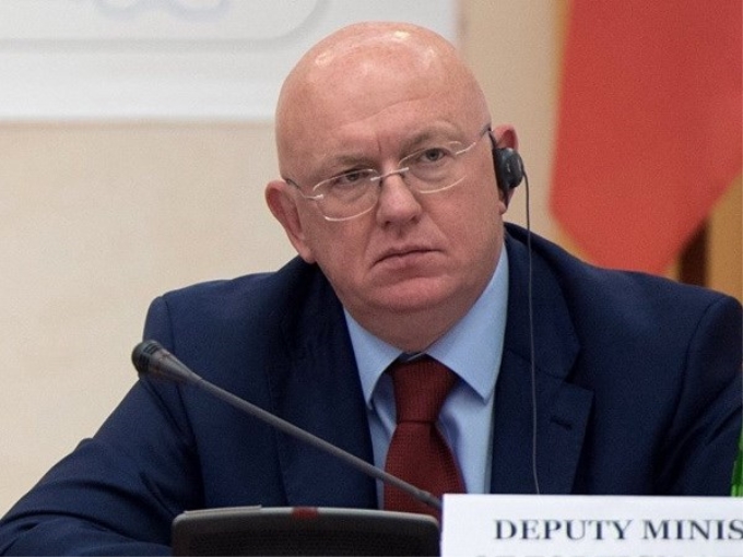 Đại sứ Nga tại Liên hợp quốc, ông Vassily Nebenzia. (Nguồn: Sputnik)