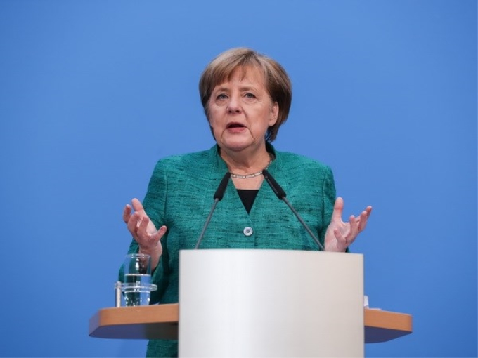 Thủ tướng Đức Angela Merkel. (Nguồn: THX/TTXVN)