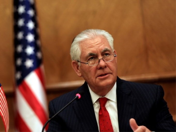 Ngoại trưởng Mỹ Rex Tillerson. (Nguồn: THX/TTXVN)