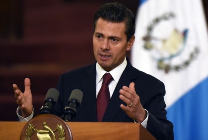 Tổng thống Mexico Enrique Peña Nieto. (Nguồn: AFP/TTXVN)