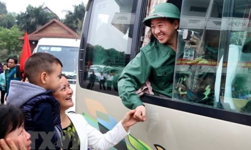 Sôi nổi Ngày hội tòng quân tại các tỉnh, thành phố trên cả nước