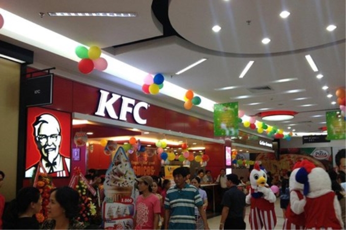 KFC là một trong những thương hiệu lớn trên thế giới đã nhượng quyền thương hiệu tại Việt Nam. (Ảnh minh họa)