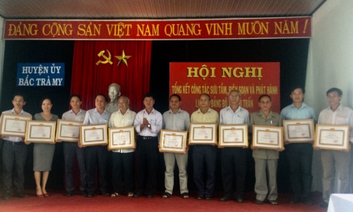 Quảng Nam: Huyện Bắc Trà My hoàn thành biên soạn lịch sử Đảng bộ địa phương