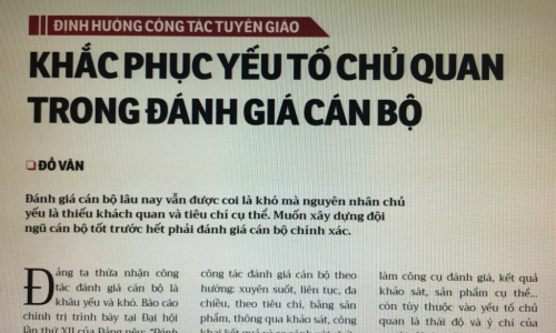 Đi trước mở đường, góp phần đưa chủ trương, đường lối, chính sách của Đảng vào cuộc sống