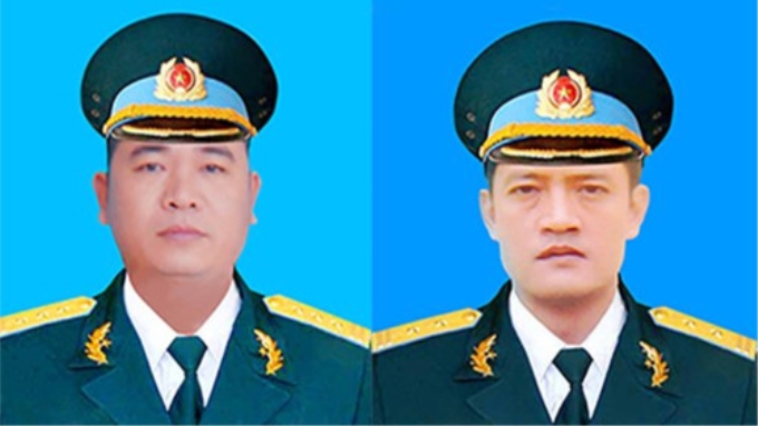 Hai liệt sỹ: Đại tá Phạm Giang Nam và Thượng tá Khuất Mạnh Trí