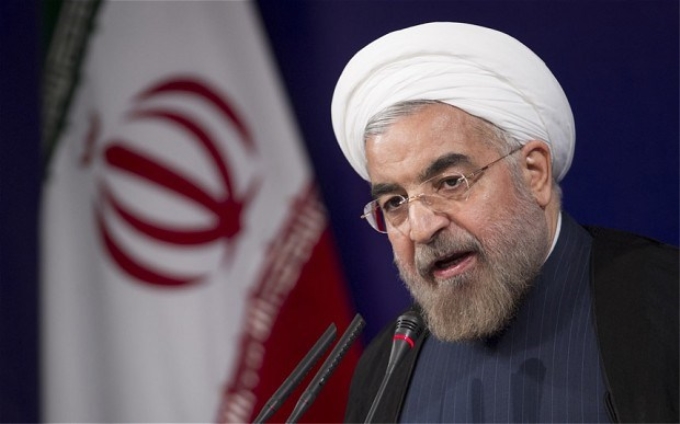 Tổng thống Iran Hassan Rouhani. (Nguồn: REX FEATURES)