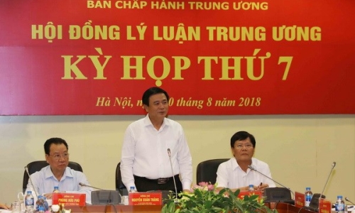 Kỳ họp thứ 7 Hội đồng Lý luận Trung ương nhiệm kỳ 2016-2021